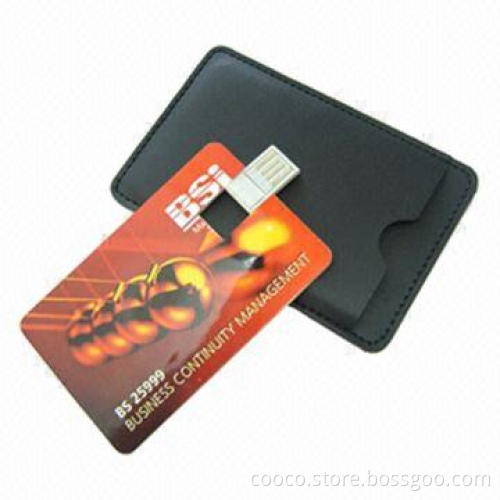 Card USB Flash Drive, Rigorous Testing Chipset Only 100% Full Capacity, Customized Programming